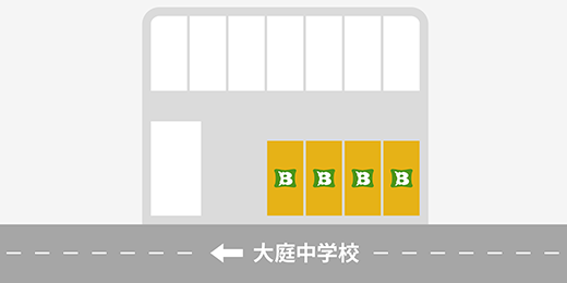 第3駐車場(4台)
